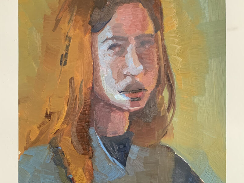 Self Portrait, Anna Hoppel